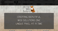 Desktop Screenshot of foxdenwebsolutions.com